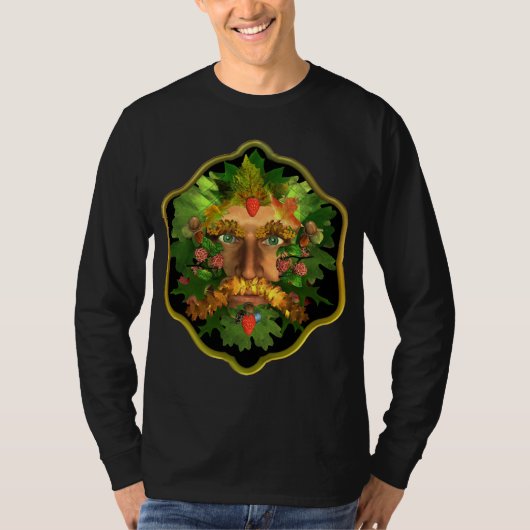 Samhain GreenMan T-shirt (Voorkant)