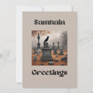 Samhain Groeten Feestdagenkaart