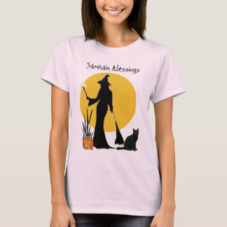 Samhain Moon Witch-T-Shirt T-shirt