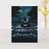 Samhain Ritual Card Kaart (Gele Bloem)