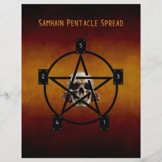 Samhain Tarot Étaler 2 Livre papier recto verso Li