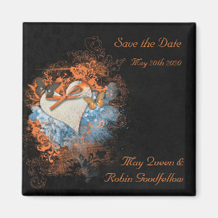 Samhain Wedding Pagan Save the Date Magnet Magneet