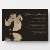 Samhain Wolf Owl Raven Decor Fotoplaat (voorkant)