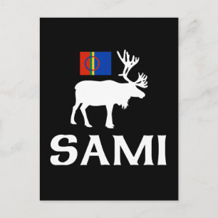 Sami, de Mensen van Acht Seizoenen Briefkaart