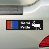 Sami, de People's Acht Seasons Bumpersticker (Op auto)