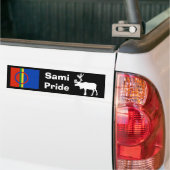 Sami, de People's Acht Seasons Bumpersticker (Op Truck)