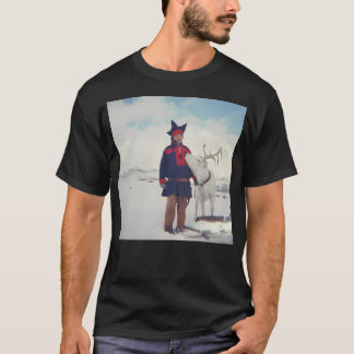 Sami en rendieren op Magerya Noorwegen T-shirt