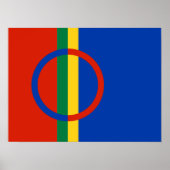 Sami Flag Poster (Voorkant)