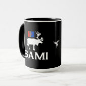Sami, les personnes de la tasse de huit saisons (Devant gauche)