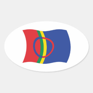 Sami People Sticker Drapeau
