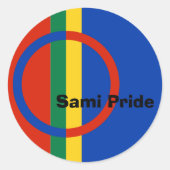 Sami Pride Sticker (Devant)