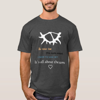 Samisk inspiratie het is allemaal ongeveer hetzelf t-shirt