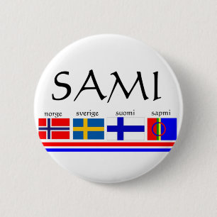 samiwithflags ronde button 5,7 cm