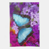 Sammamish Washington Tropical Butterfly Theedoek (Verticaal)