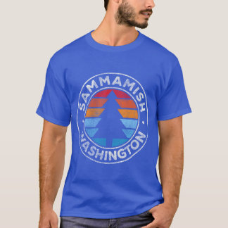 Sammamish Washington Wa 70S vrienden T-shirt