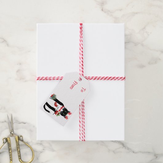 Sammy de Server, Aangepaste Gift Labels Cadeaulabel (Met Touw)