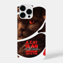 "Sammy Midnight" Kat iPhone 11 12 13 14 Hoesjes