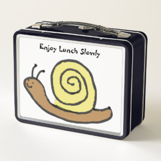 Sammy The Cartoon Slak Metal Lunchbox