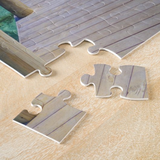 Samoa Beach Huts. Legpuzzel (Zijkant)