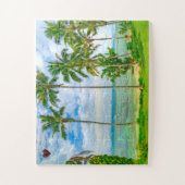 Samoa Beach Scene Legpuzzel (Verticaal)