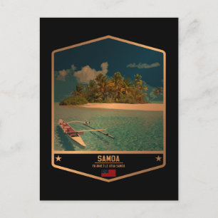 Samoa Briefkaart