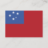 Samoa - Chubby Visitekaartje (Achterkant)
