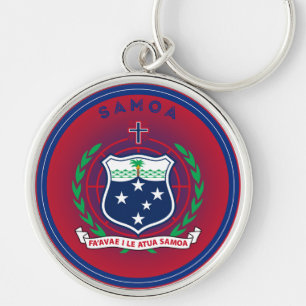 Samoa Erfgoed Embleem Sleutelhanger