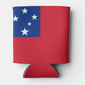 Samoa Flag Blikjeskoeler (Voorkant)