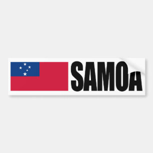 Samoa Flag Bumpersticker