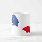 Samoa Flag Koffiemok (Center)