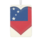 Samoa Flag Luchtverfrisser (Achterkant)