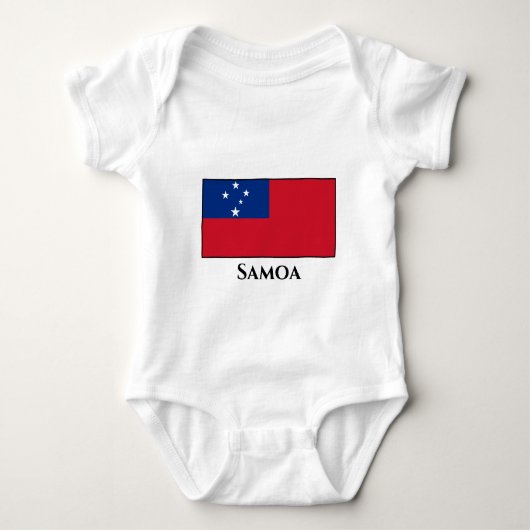 Samoa Flag Romper (Voorkant)
