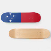Samoa Flag Skateboard (Horizontaal)