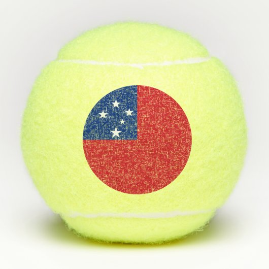 Samoa Flag Tennisballen (Voorkant)
