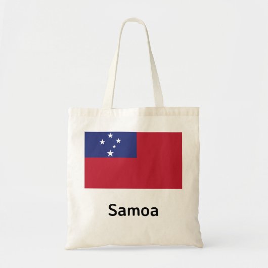 Samoa Flag Tote Bag (Voorkant)