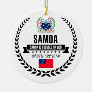 Samoa Keramisch Ornament