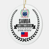 Samoa Keramisch Ornament (Links)