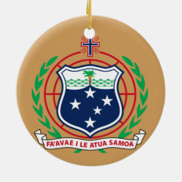 Samoa-kerstversiering Keramisch Ornament