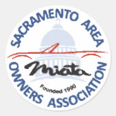 SAMOA Logo sticker (Voorkant)