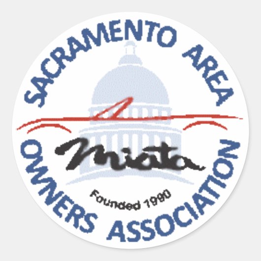 SAMOA Logo sticker (Voorkant)