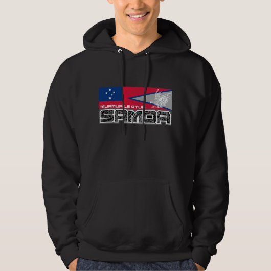 Samoa Muamua Le Atua - Amerikaanse Samoa / Samoa F Hoodie (Voorkant)
