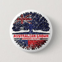 Samoa Samoan Australian Australia Tree Roots Flag