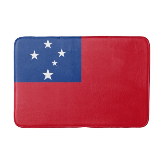 Samoa Vlag Badmat (Voorkant)
