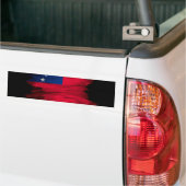 Samoa vlag borstelslag, nationale vlag bumpersticker (Op Truck)