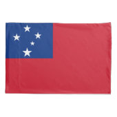 Samoa Vlag Kussensloop (Achterkant)