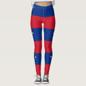 Samoa Vlag Leggings (Voorkant)