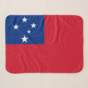 Samoa Vlag Sherpa Deken