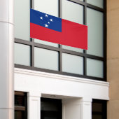 Samoa Vlag Spandoek (Buitenkant Gebouw)
