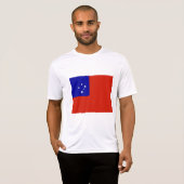 Samoa-vlag T-shirt (Voorkant volledig)