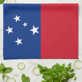Samoa Vlag Theedoek (Gevouwen)